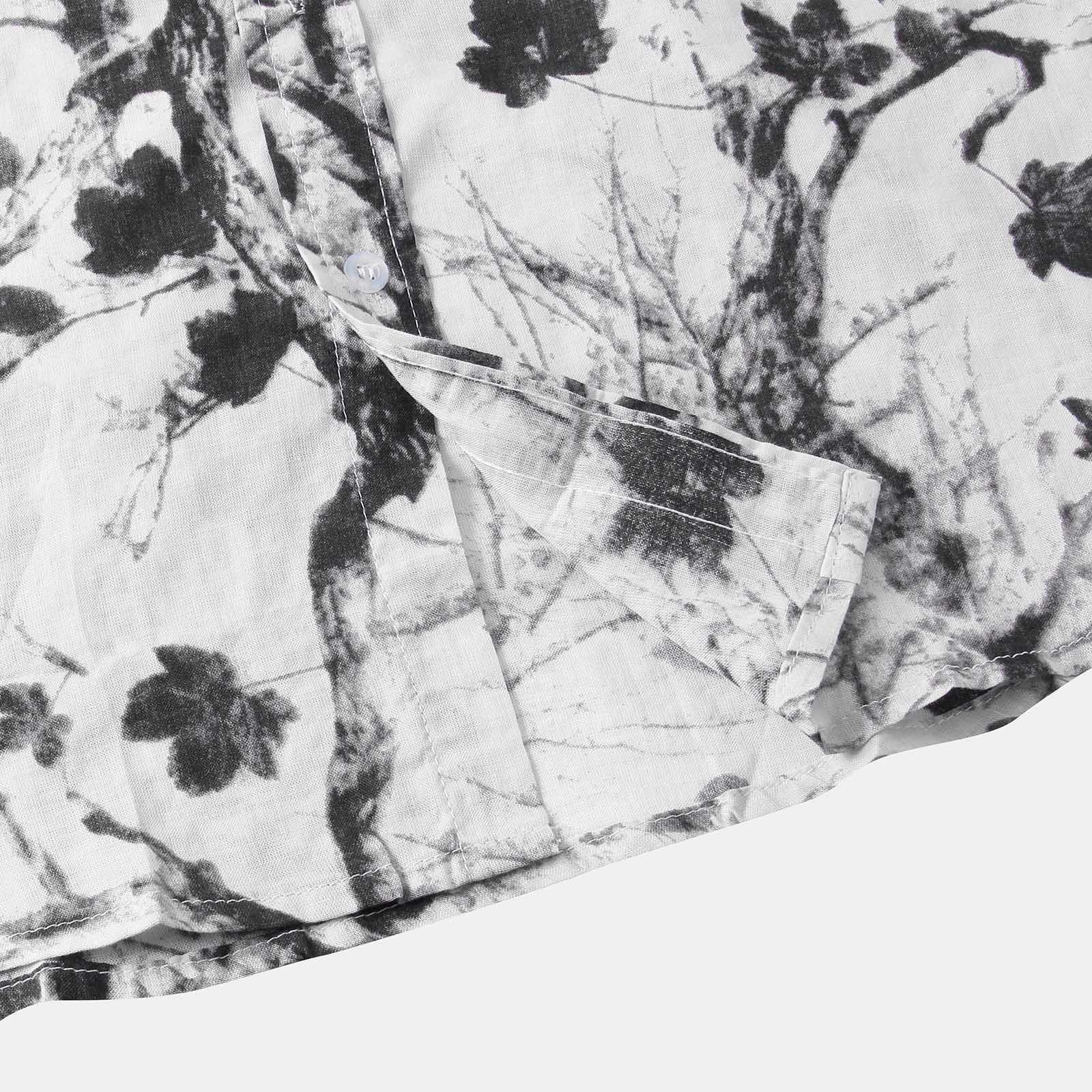 Camisa Manga Curta Estampada Alvestore Floral