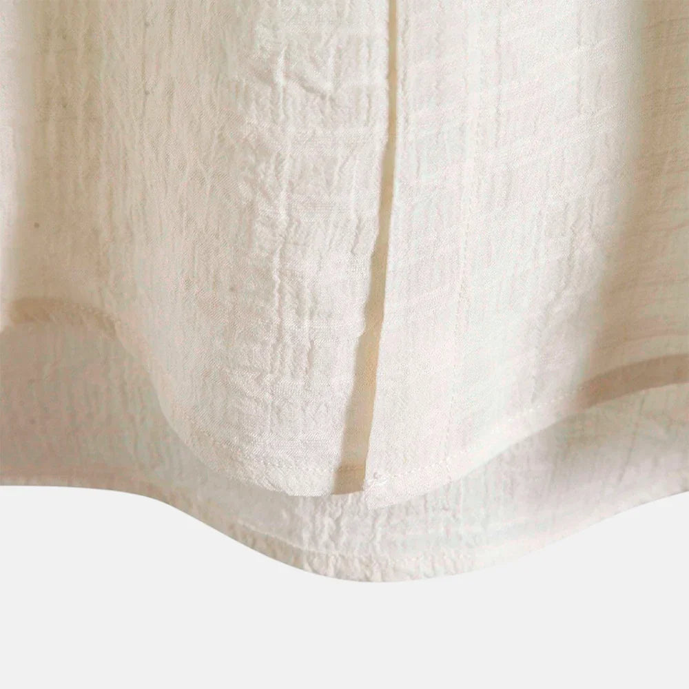 Camisa Manga Curta Alvestore Playa Off White