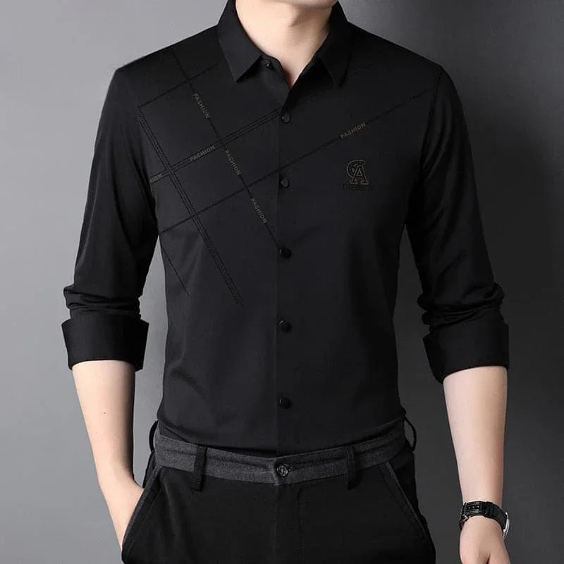 Camisa Social Masculina Alvestore Tailor