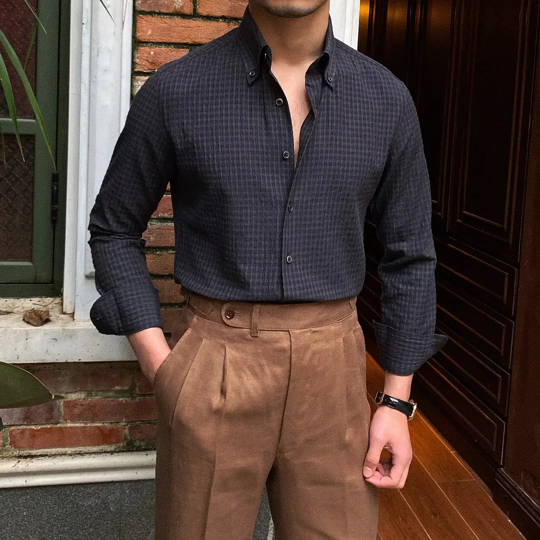 Camisa Social Masculina Alvestore Bolzano