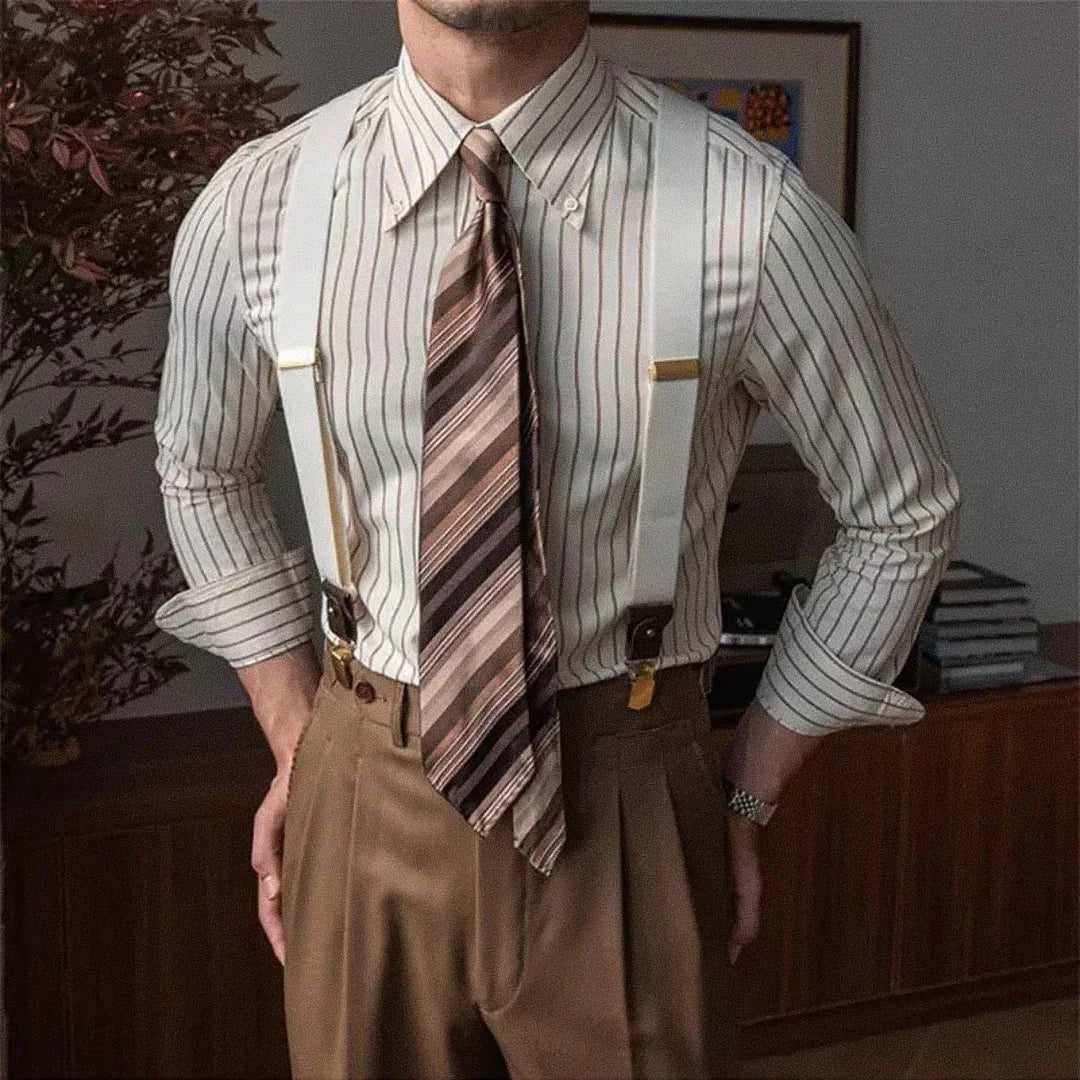 Camisa Social Masculina Alvestore Cagliari