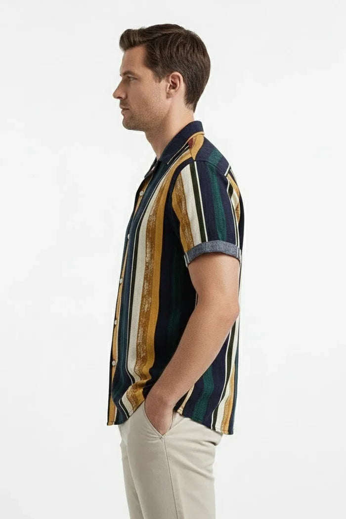 Camisa Manga Curta Alvestore Vintage