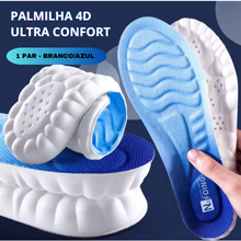 Palmilha Ortopédica 4D Ultra Confort Gel