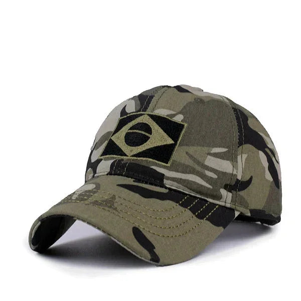 Boné Militar Tático Brasil