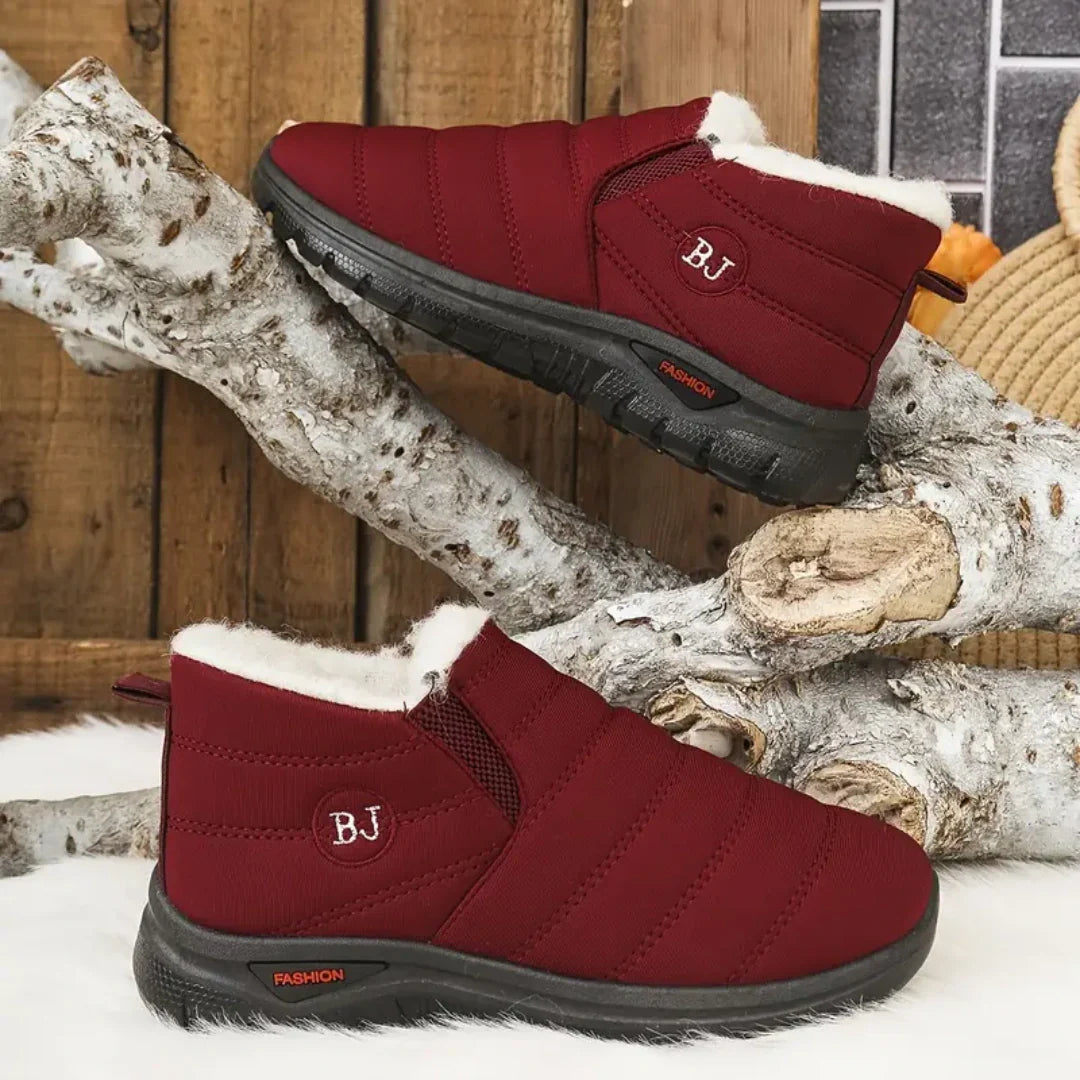 Bota de Inverno Ortopédica a Prova D'água - Jade Confort