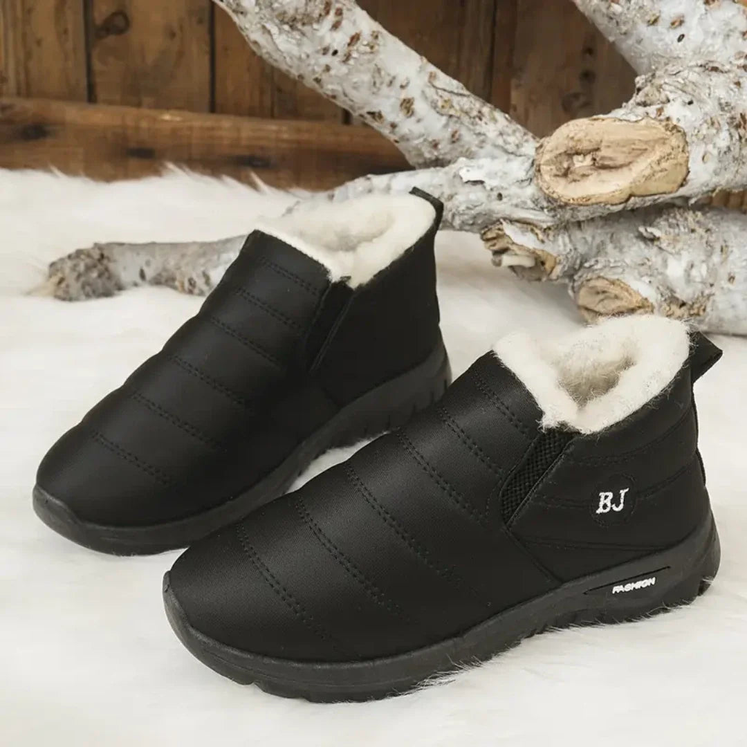 Bota de Inverno Ortopédica a Prova D'água - Jade Confort