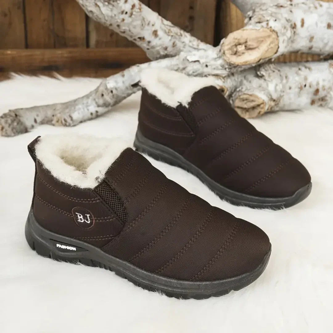 Bota de Inverno Ortopédica a Prova D'água - Jade Confort