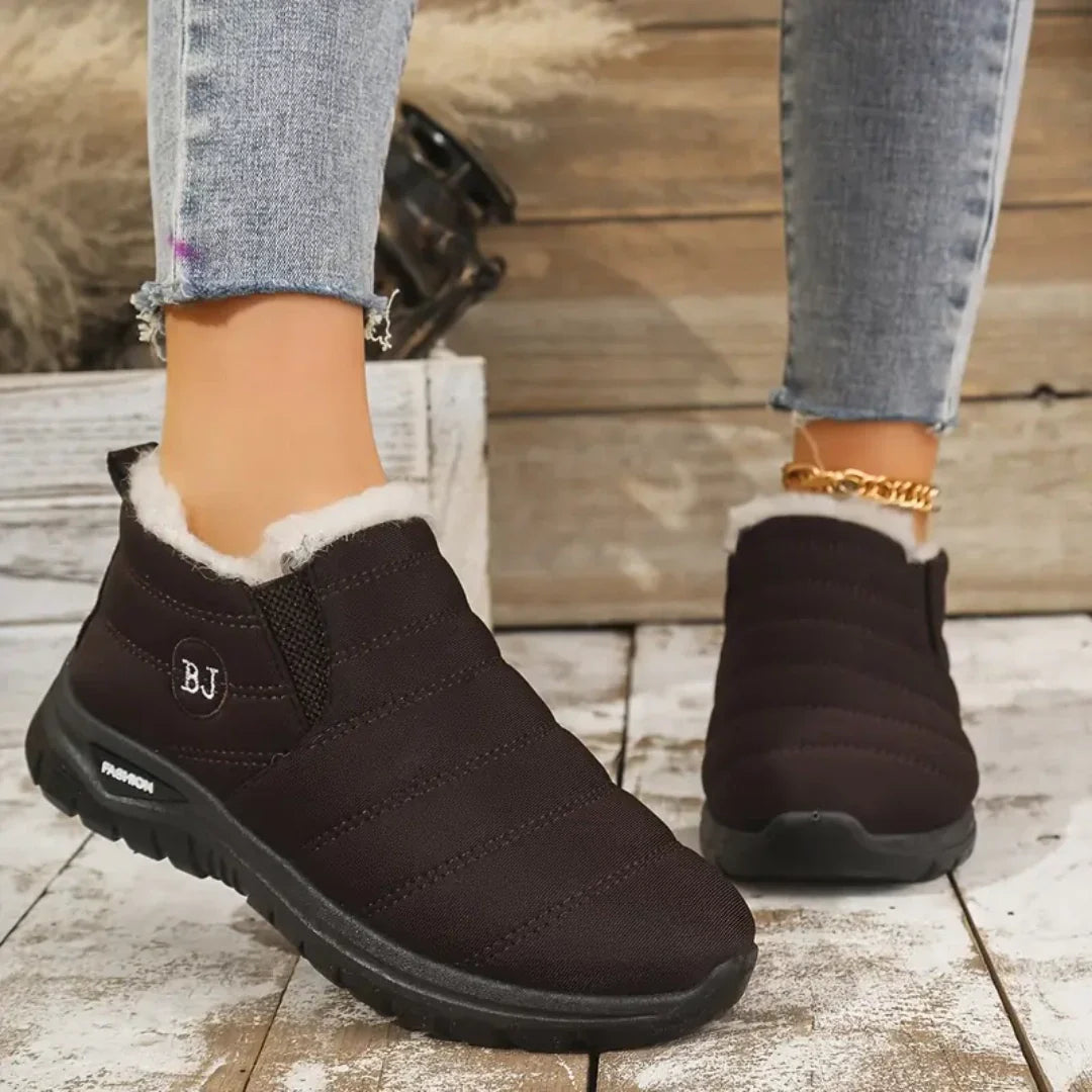 Bota de Inverno Ortopédica a Prova D'água - Jade Confort
