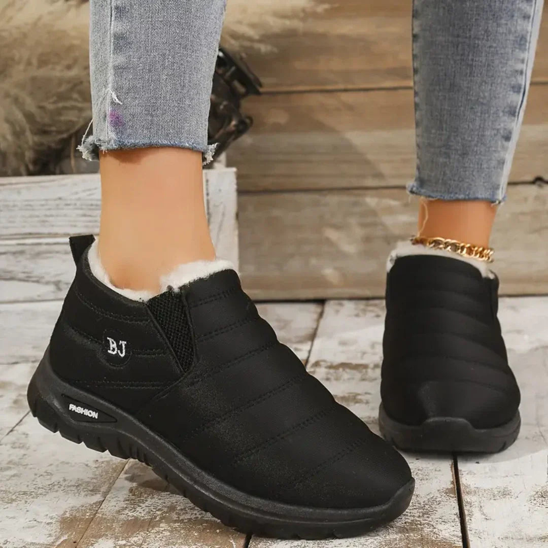 Bota de Inverno Ortopédica a Prova D'água - Jade Confort