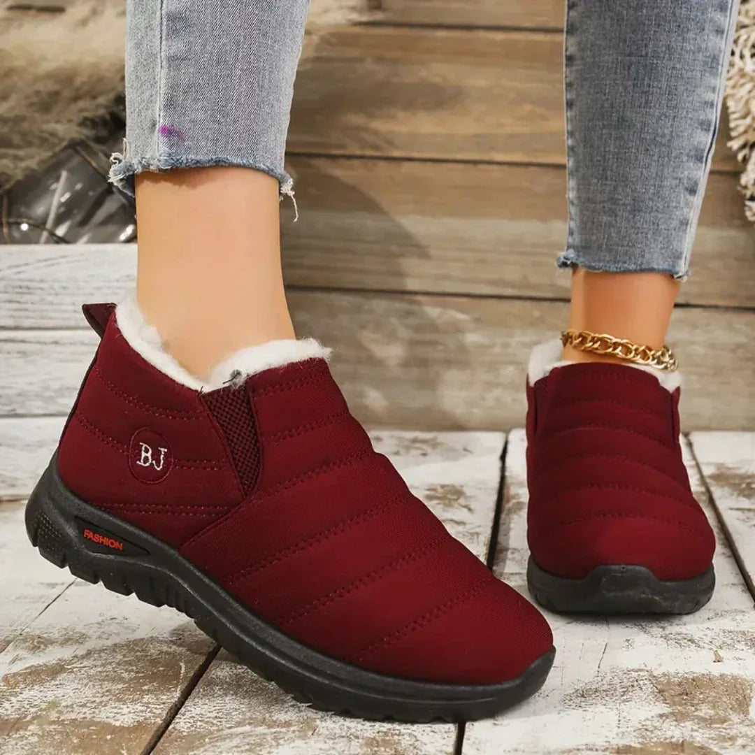 Bota de Inverno Ortopédica a Prova D'água - Jade Confort