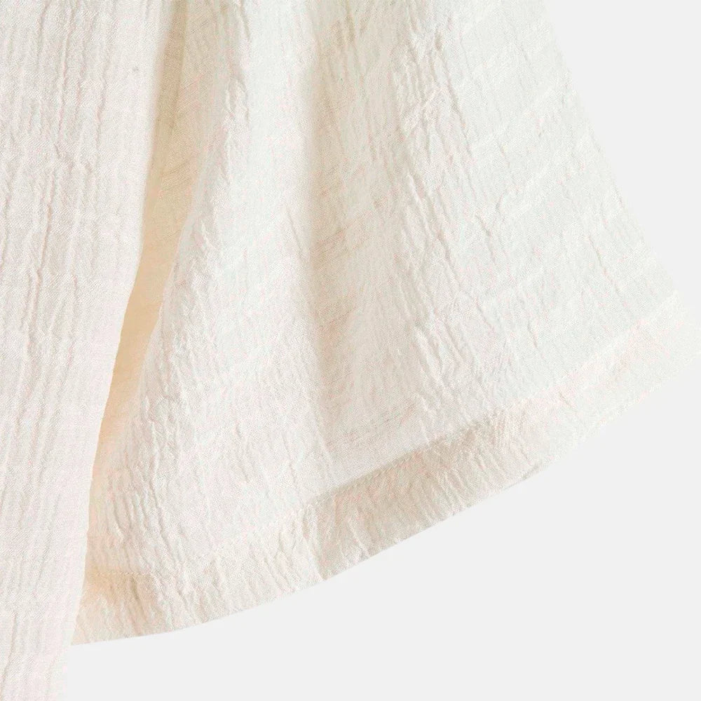 Camisa Manga Curta Alvestore Playa Off White