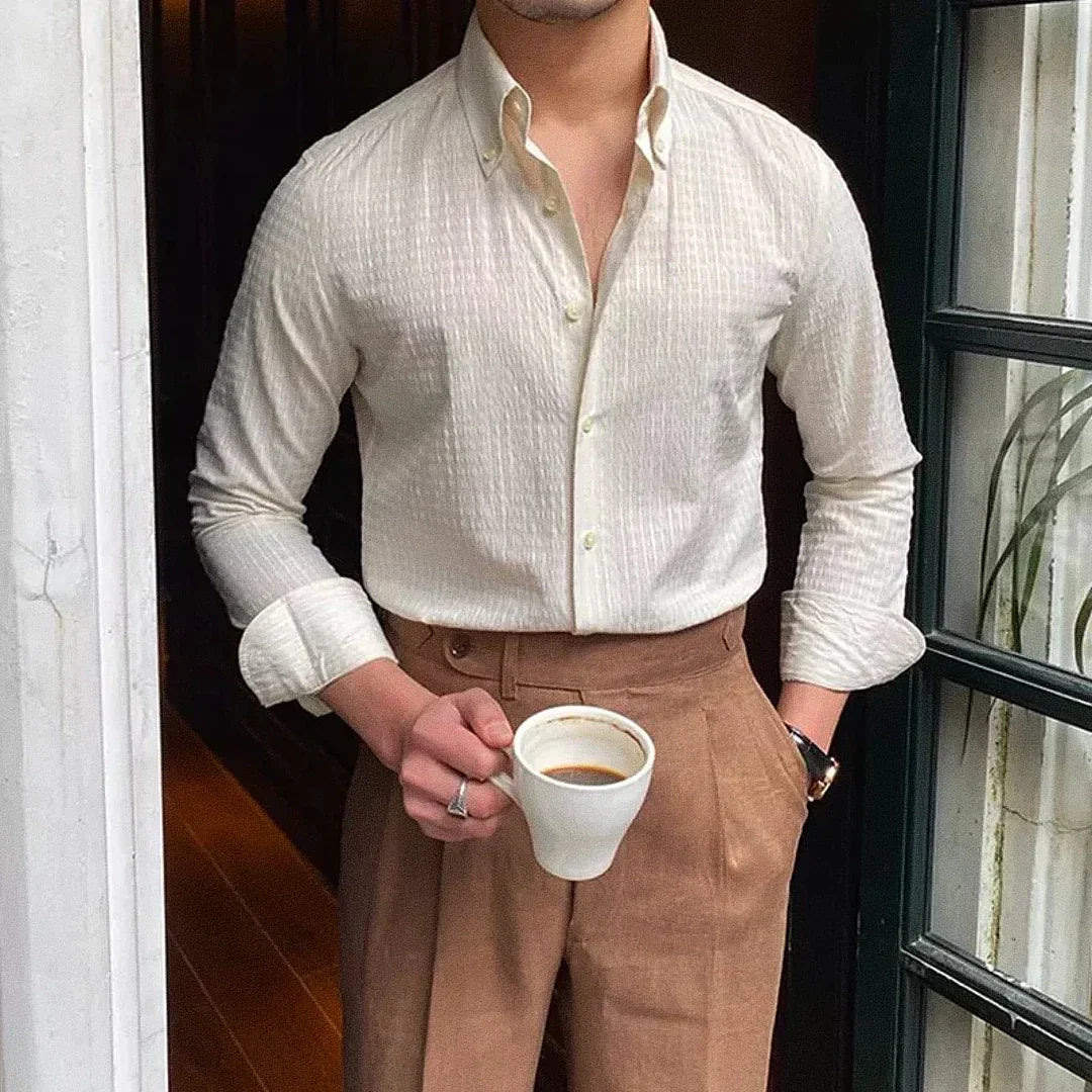 Camisa Social Masculina Alvestore Bolzano