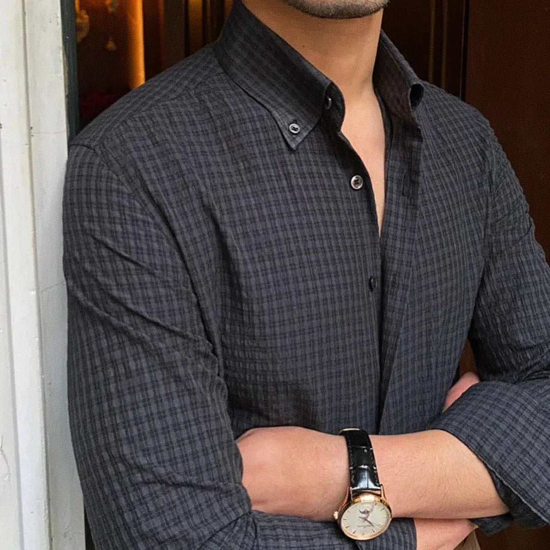 Camisa Social Masculina Alvestore Bolzano