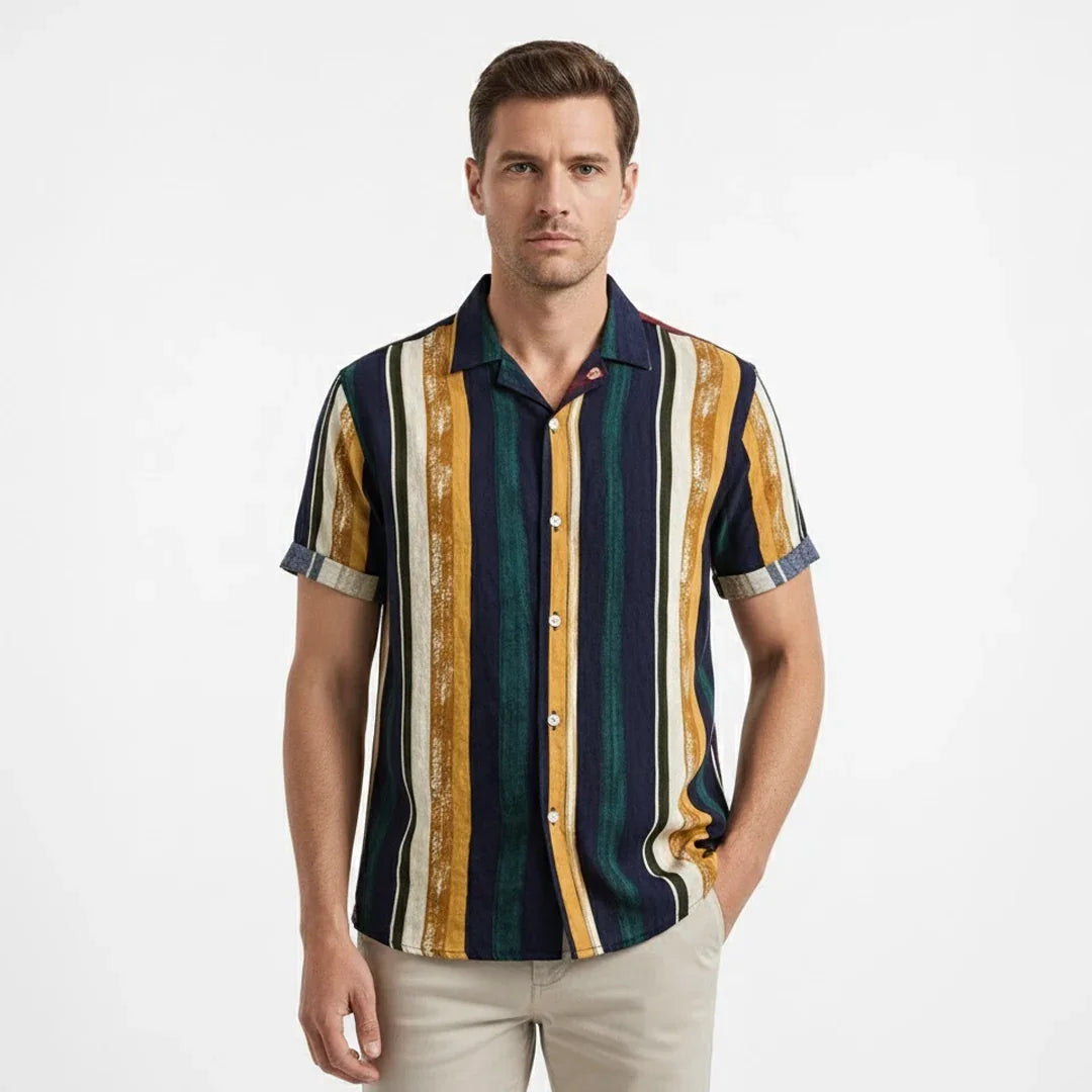 Camisa Manga Curta Alvestore Vintage