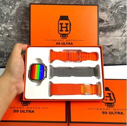 Smartwatch Serie 9 Ultra™ - Kit com 3 Pulseiras