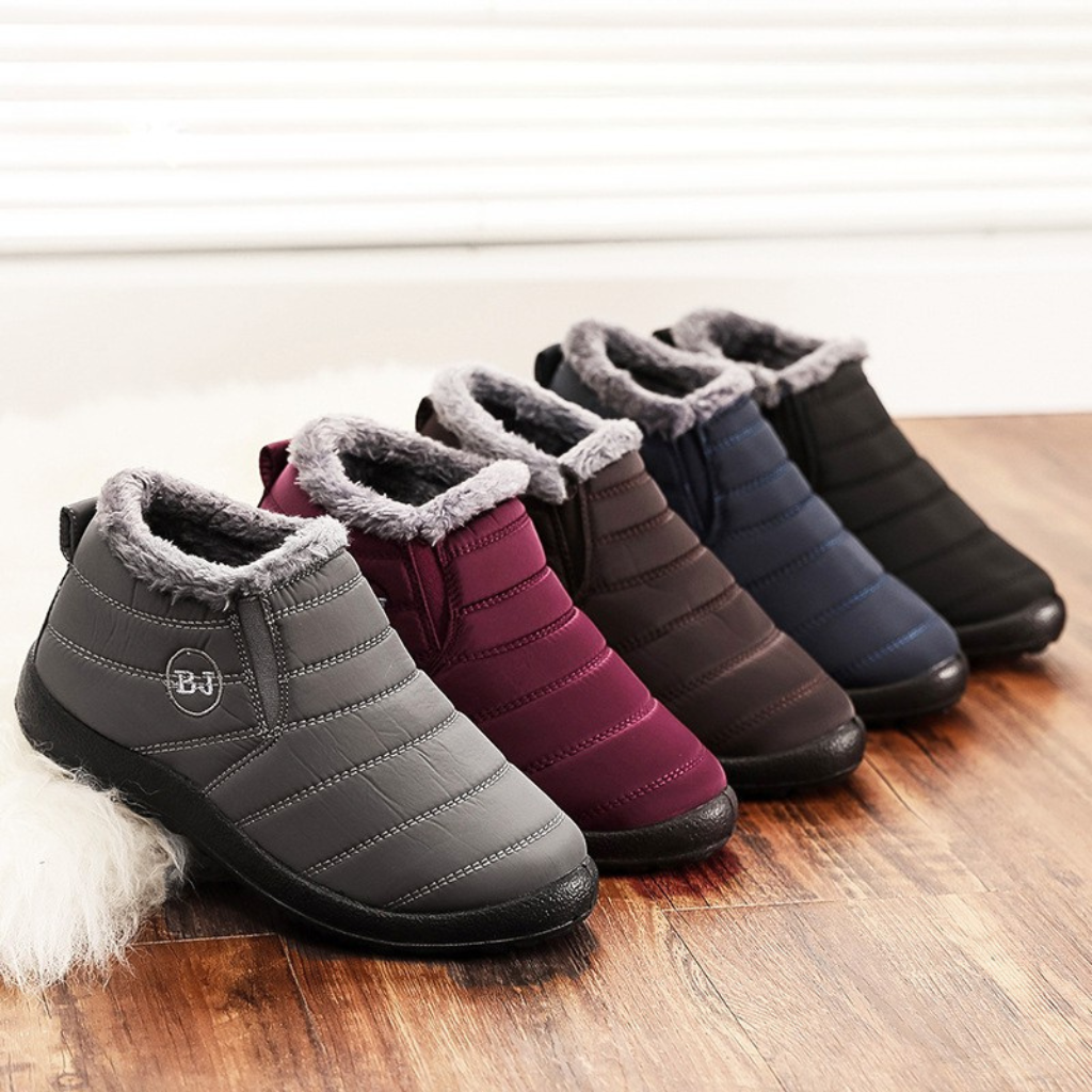 Bota de Inverno Ortopédica a Prova D'água - Jade Confort
