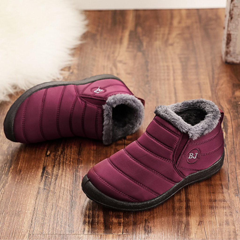 Bota de Inverno Ortopédica a Prova D'água - Jade Confort
