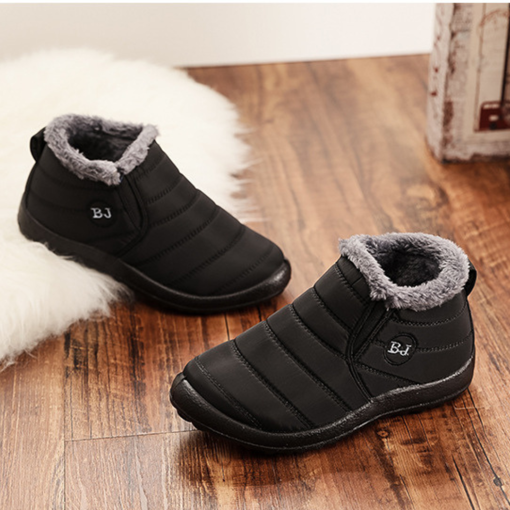 Bota de Inverno Ortopédica a Prova D'água - Jade Confort
