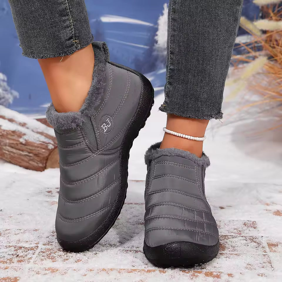 Bota de Inverno Ortopédica a Prova D'água - Jade Confort