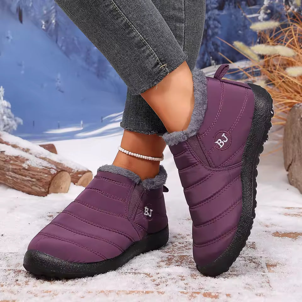 Bota de Inverno Ortopédica a Prova D'água - Jade Confort
