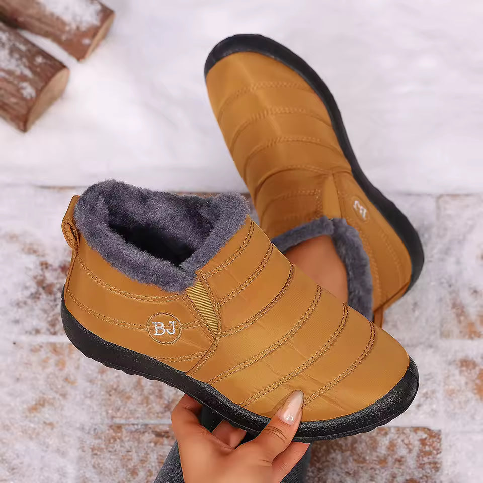 Bota de Inverno Ortopédica a Prova D'água - Jade Confort