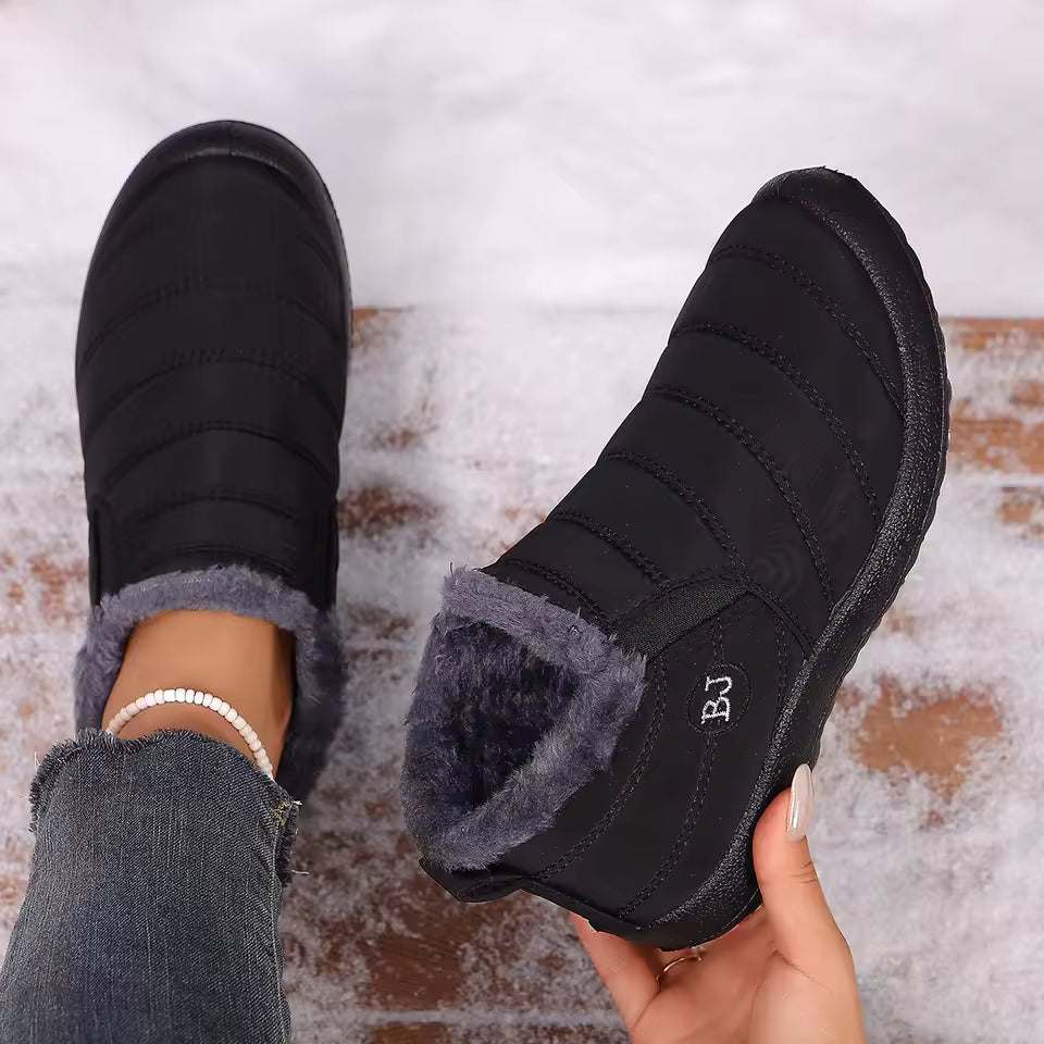 Bota de Inverno Ortopédica a Prova D'água - Jade Confort